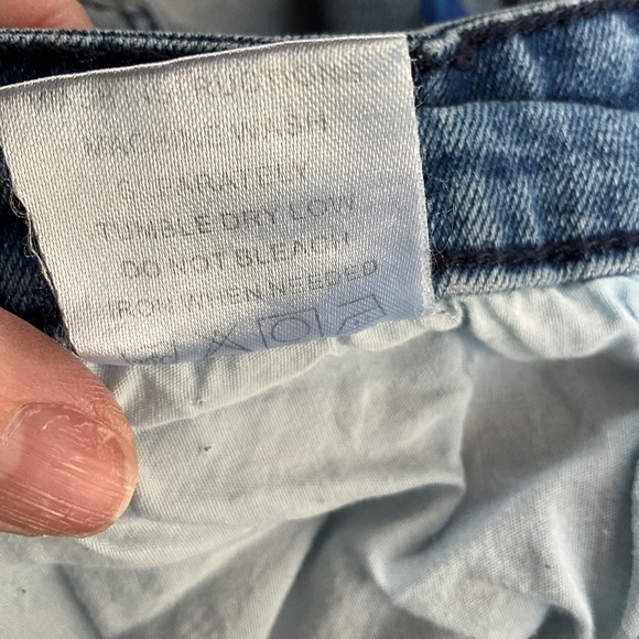 GFTD LA LONZO Men 40x32 Grunge Streetwear Skull Cross Alt Distressed Jeans Blue - Picture 11 of 12